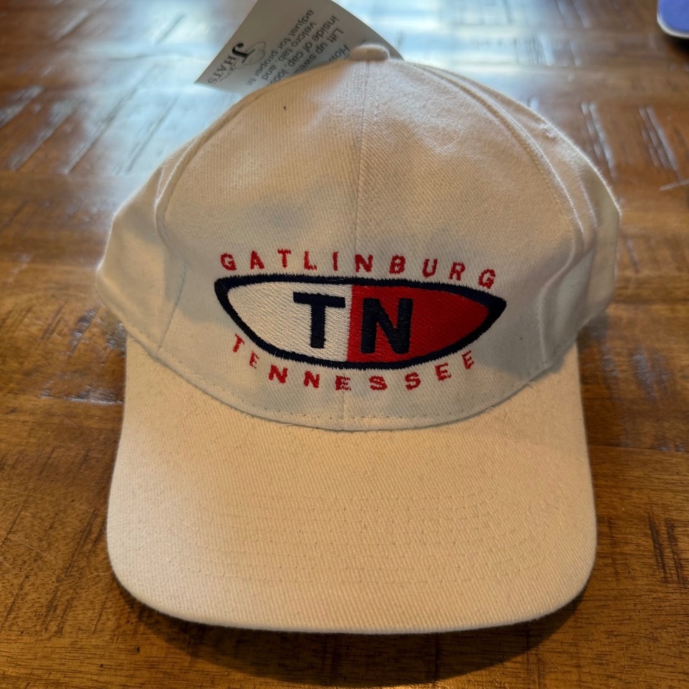 NEW Vintage 90s Gatlinburg Tennessee Baseball Hat Cap 1990s National Park USA